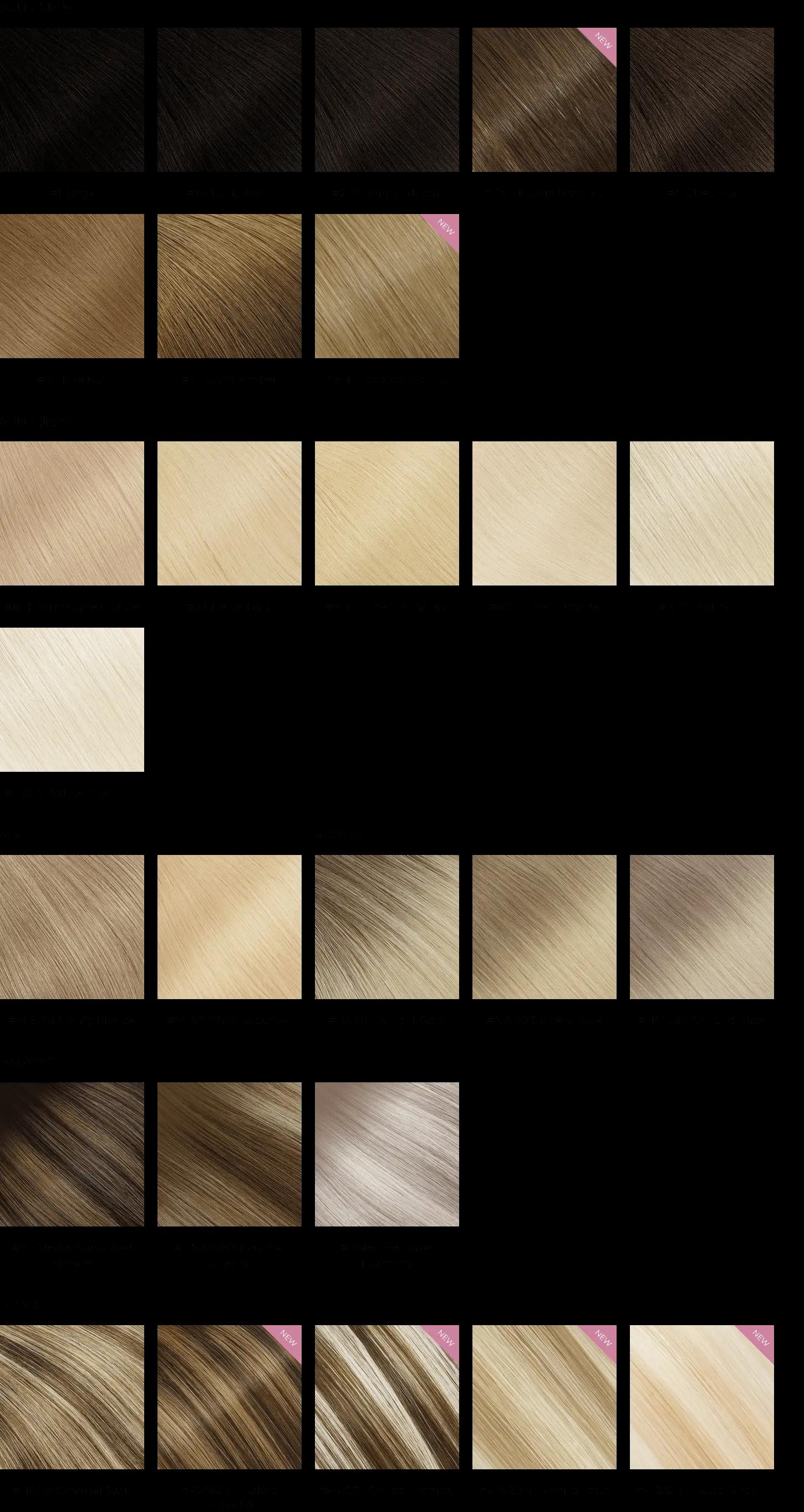 7-Star Quality Hair Colors from newtimeshair