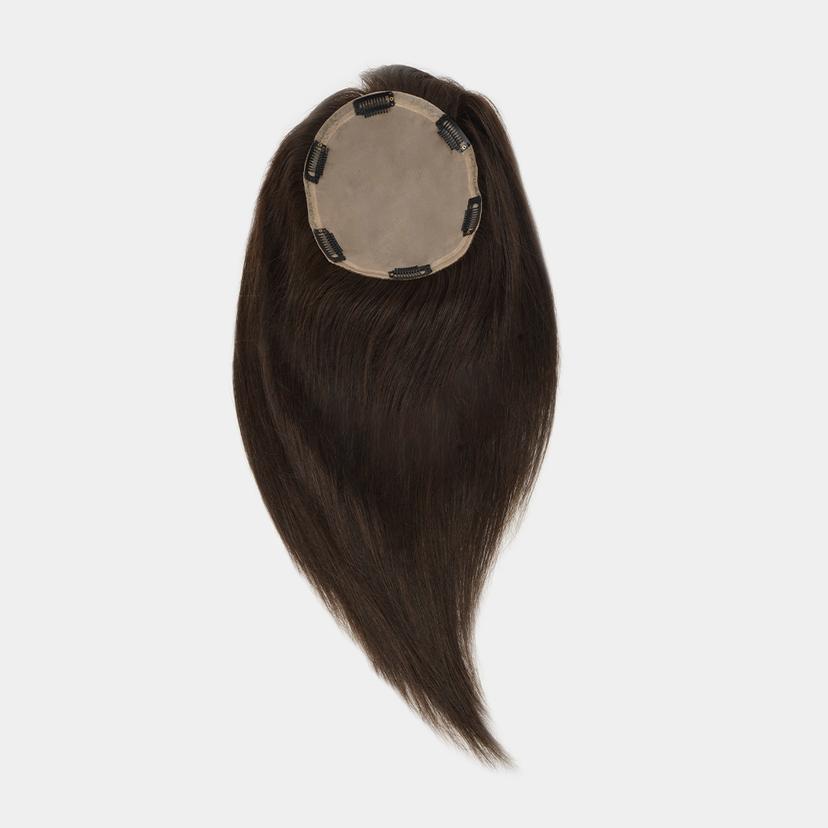 LYRA ST6x7 Clip-in Silk Top Human Hair Topper for Women (11)