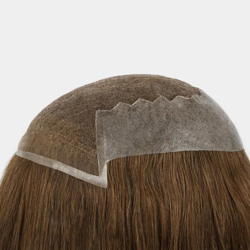 LENA French Lace Remy Hair Toupee Hair System for Women base