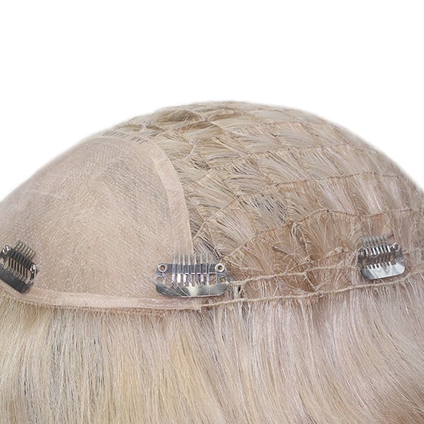 NW1041 Blonde Human Hair Integration Hairpiece For Women Wholesale