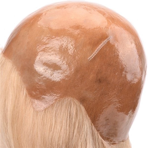 NW6536 Customzie Blonde Women's Full Thin Skin Wig Wholesale