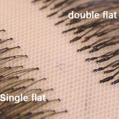 Ventilating Hair Tutorial : Single Flat Knots and Double Flat Knots