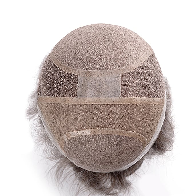 NL638-Mens-Grey-Hair-Lace-Front-Wig-with-Elastic-Net-and-Anti-Slip-Silicone-3