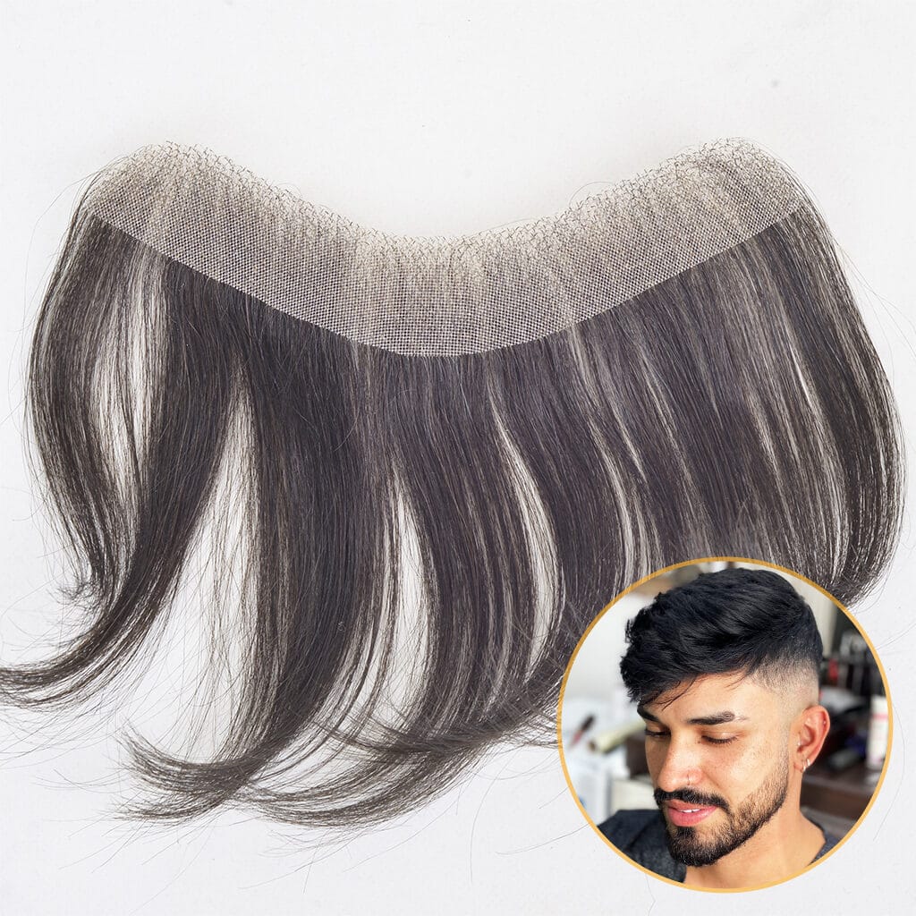 Men's Lace Partial Hairpieces for Receding Hairline Wholesale