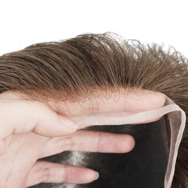 Realistic  mm Thin Skin Toupee for Men Wholesale Discount