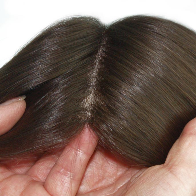 Custom Men's Silk Mono Clipon Hair System Wholesale