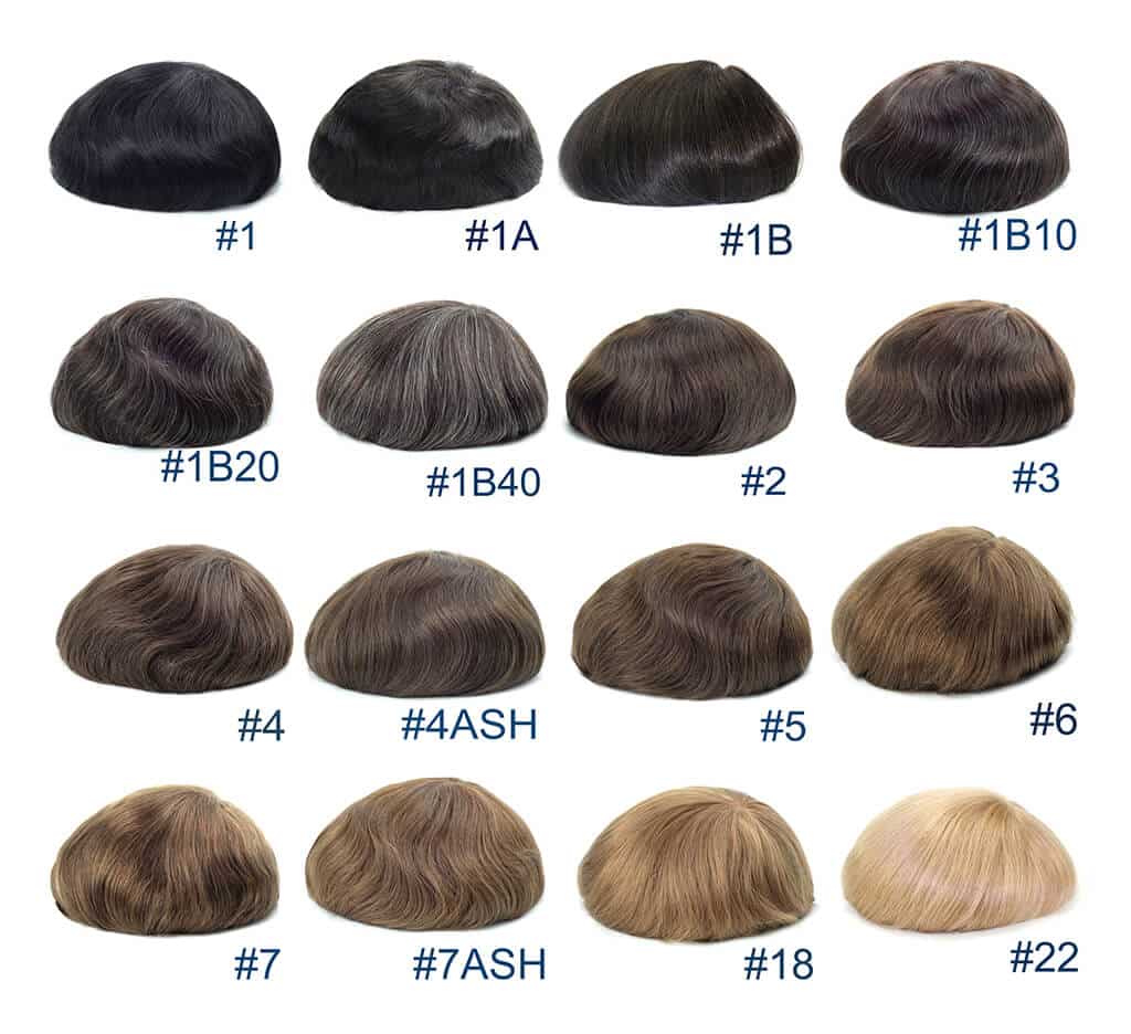 NEW AUSTRALIA HD Lace hair system in 16 hair colors