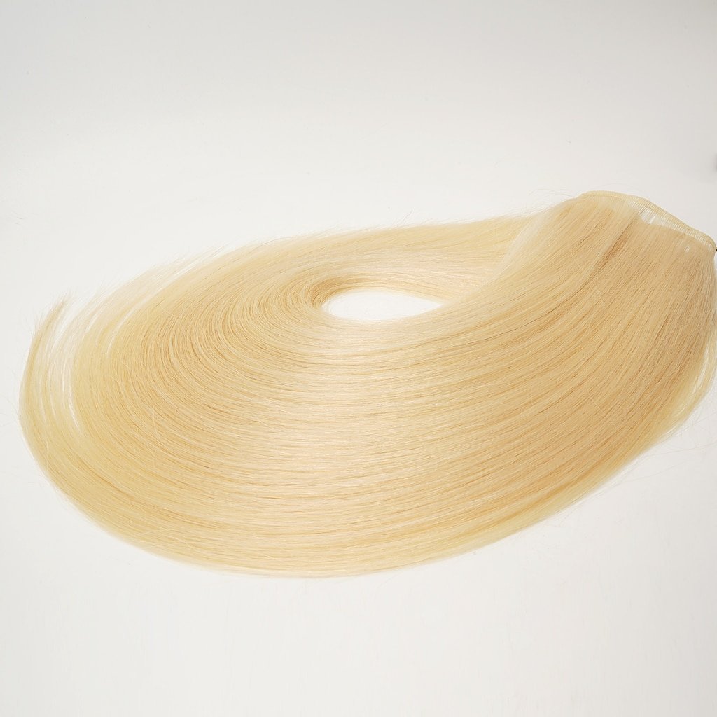 Flat-Weft-Hair-Extensions-in-Remy-Hair-Blonde-613-13-1