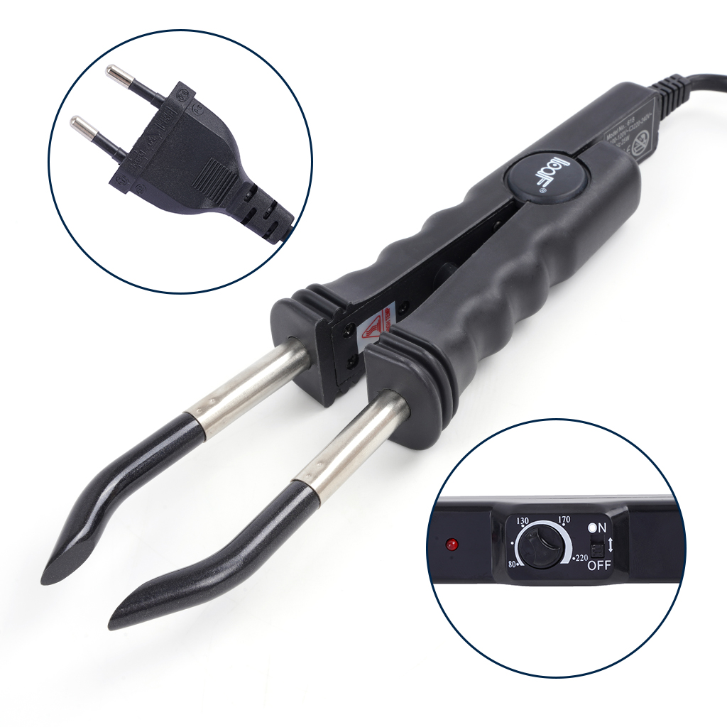 Loof Hair Extension Iron for Fusion, Keratin Hair Extensions