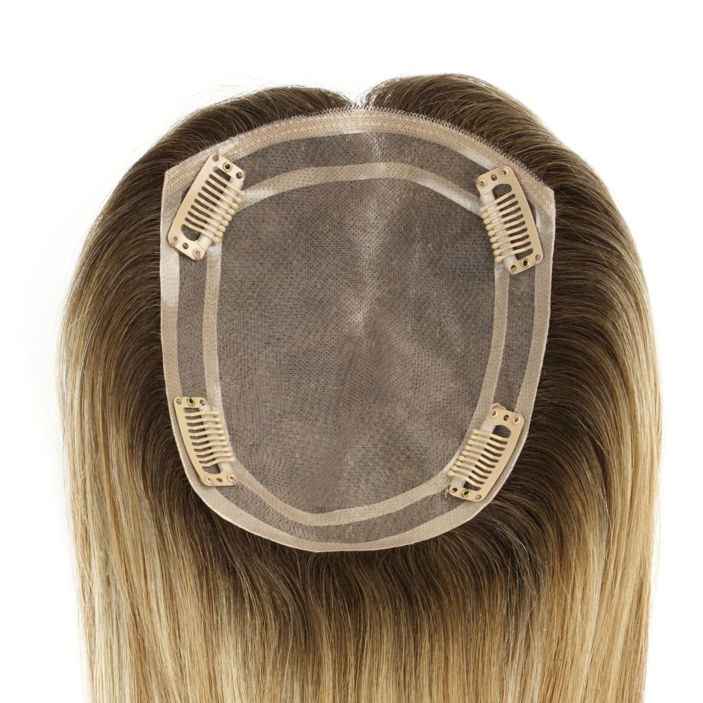MT5×6 Mono Top Hair Topper With Remy Hair Wholesale (16)