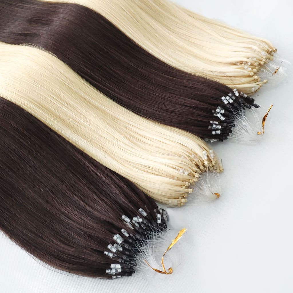 New-times-hair-wholesale-Micro-Loop-Hair-Extensions-in-blonde-and-brown-colors-7