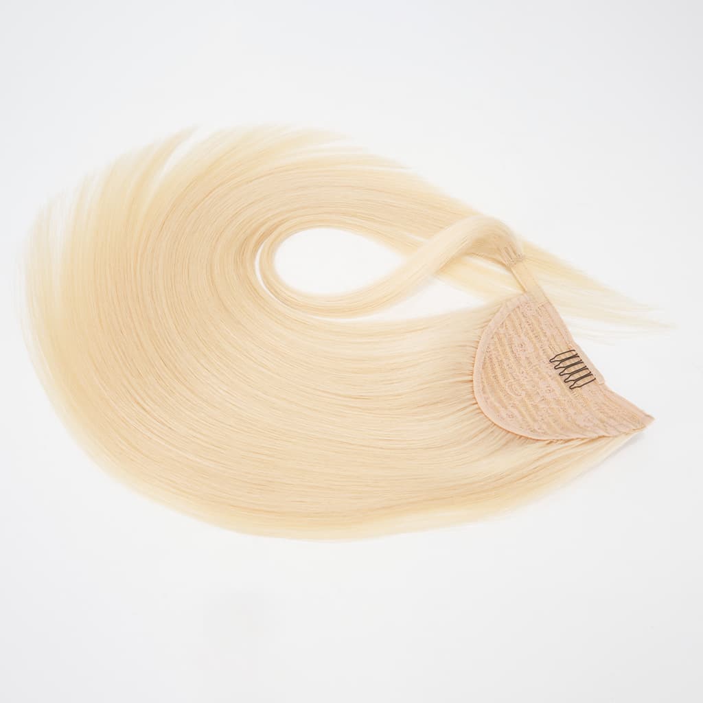 Ponytail-Hair-Extension-in-100-Remy-Cuticle-Hair-Blonde-613-7