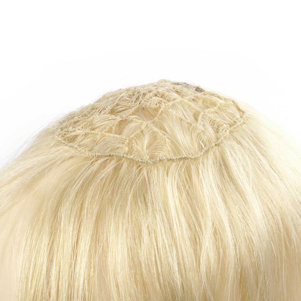 color blond pull through hair toppers wholesale by new times hair