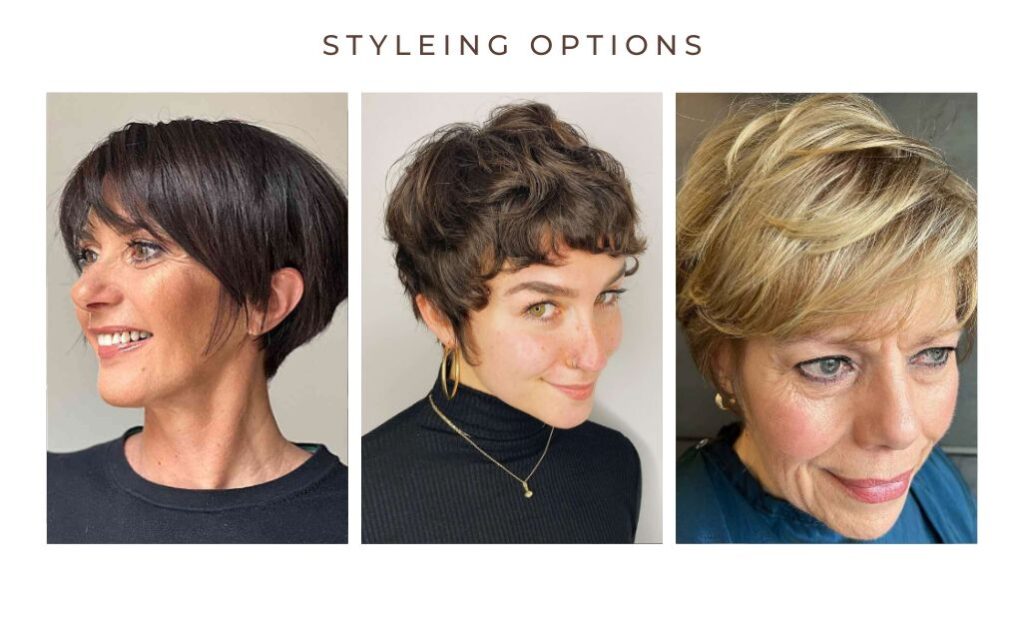 hs27 women's hair system styling options