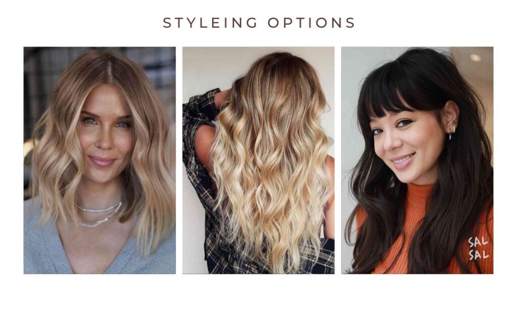 n6w women's hair system styling options