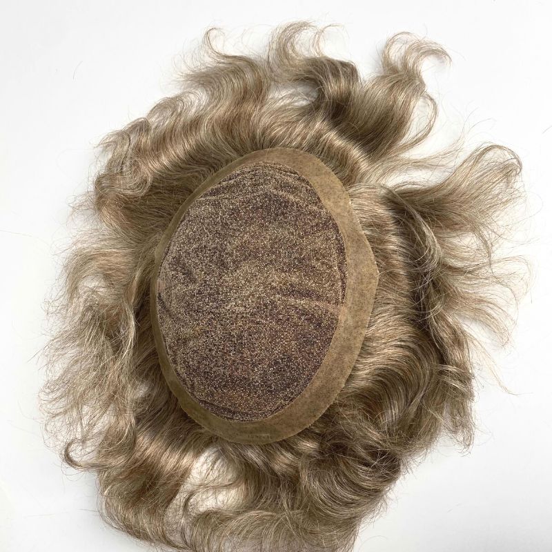S17-Système de cheveux en lacé avec PU autour-2