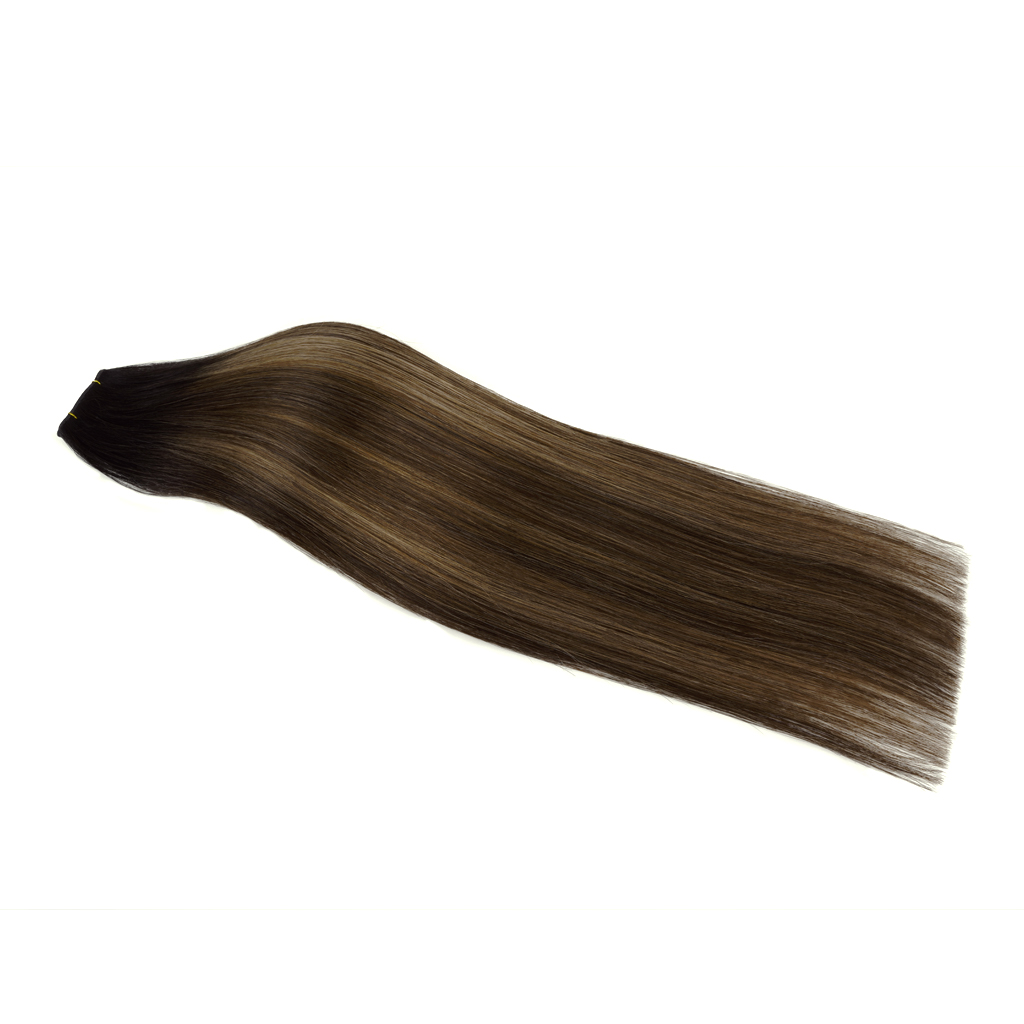 GENIUS WEFT Hair Extensions in Balayage Wholesale T1BP2/4/17 New