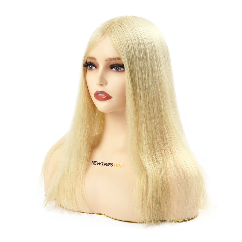 HS1W Women’s Toupee with Remy Hair and a Skin Base Wholesale (2)