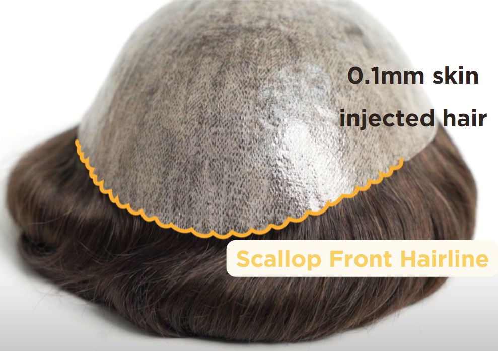 duro-ins-hair-system-new-times-hair: a scallop-shaped hair system hairline for ultimate naturalness
