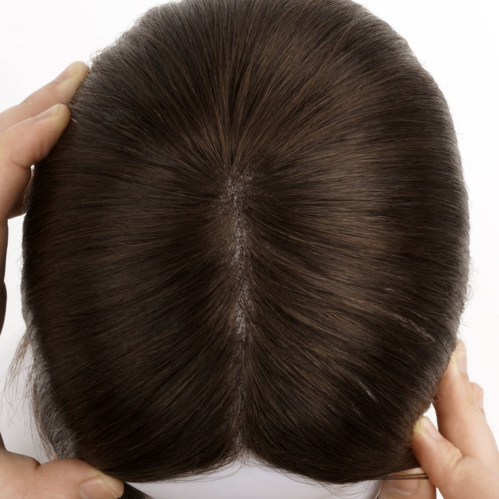 Newtimes-Hair-riga-di-capelli-di-Sidney-topper-di-capelli-umani-pregiati