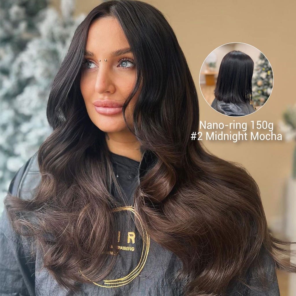 Wholesale Nano Ring Hair Extensions | Nano Bead Extensions