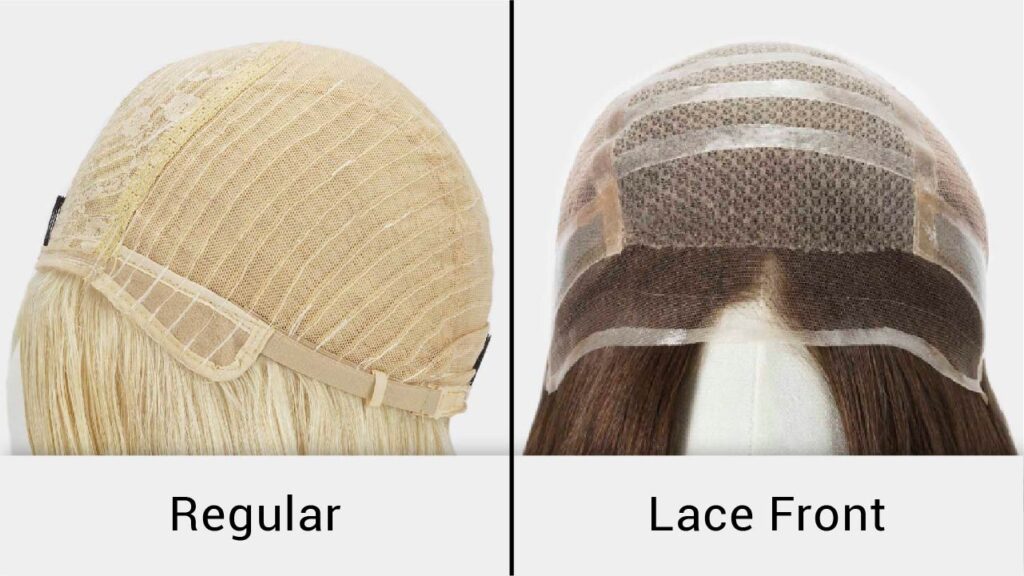 What is a lace front wig? A comparison between regular vs. lace front wigs