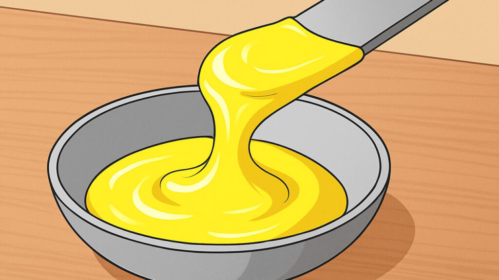 Getting liquid adhesive ready